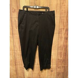 Talbots size 14 black pants the perfect skimmer women’s